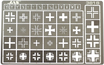 3818 Трафарет Опознавательные знаки армии Германии, 2 МВ