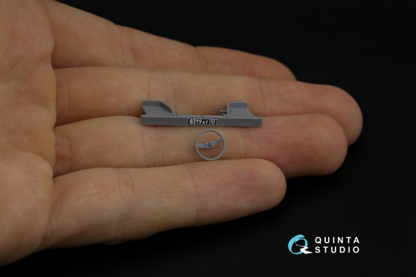 QD72069 1/72 3D Декаль интерьера кабины Урал-4320 (Звезда)