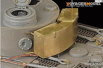 PEA054 1/35 WWII German Tiger I Initial Production No.2 Stowage Bin (For DRAGON 6252/6600)