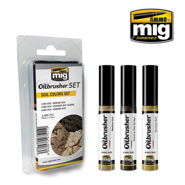AMIG7511 SOIL COLORS SET AMIG7511 SOIL COLORS SET