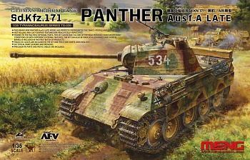 TS-035 1/35 German Medium tank Sd.Kfz.171 Panther Ausf.A LATE