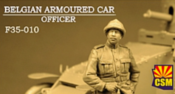 F35-010 Belgian Armoured car officer