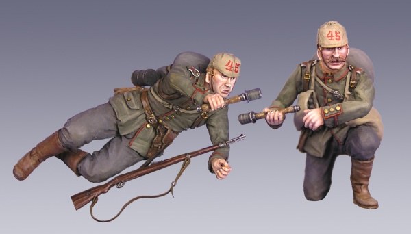 MCF35104 1/35 Немецкие солдаты. Первая Мировая Война 2 фигуры