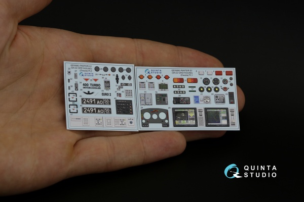 QD35063 1/35 3D Декаль интерьера кабины Pantsir-S1 (SA-22 Greyhound) (Трубач)