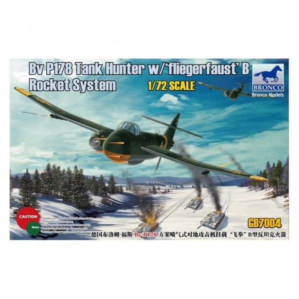 GB 7004 1/72 BV P178  Tank Hunter w/ ‘Fliegerfaust’ B Rocket System.