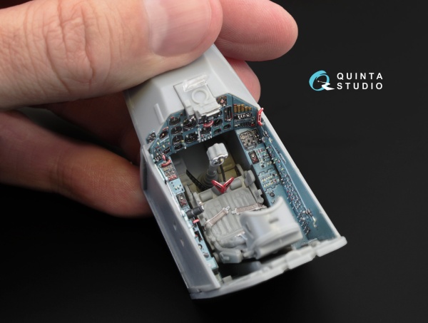 QD32001 1/32 3D Декаль интерьера кабины Су-25 (для модели Трубач)