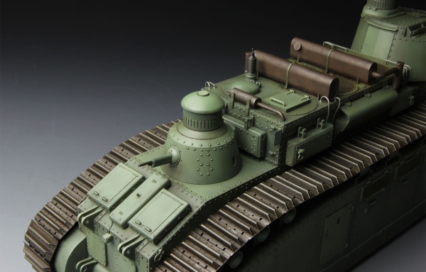 TS-009 1/35 French Super Heavy Tank Char 2C kit.