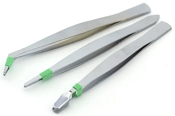 4108 Набор пинцетов, 3 шт.