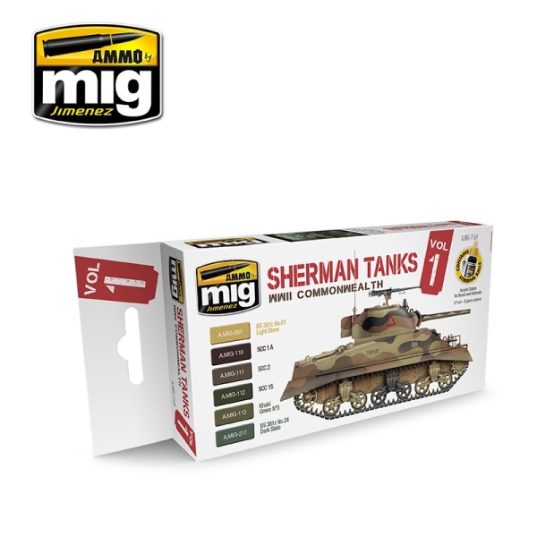 AMIG7169 WWII COMMONWEALTH SHERMAN AMIG7169 WWII COMMONWEALTH SHERMAN