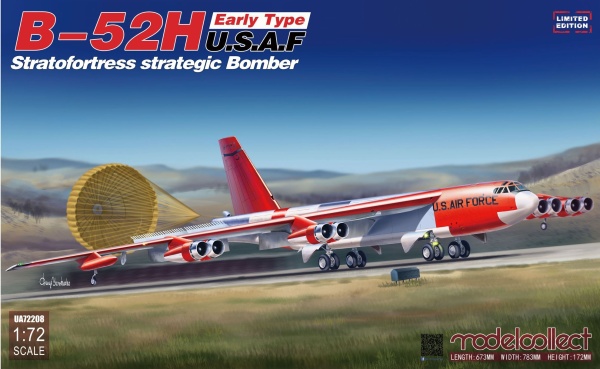 UA72208 B-52H early type Stratofortress strategic Bomber limit Ver