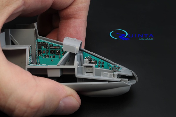 QD48026 1/48 3D Декаль интерьера кабины М-И-24В (для модели Звезда)