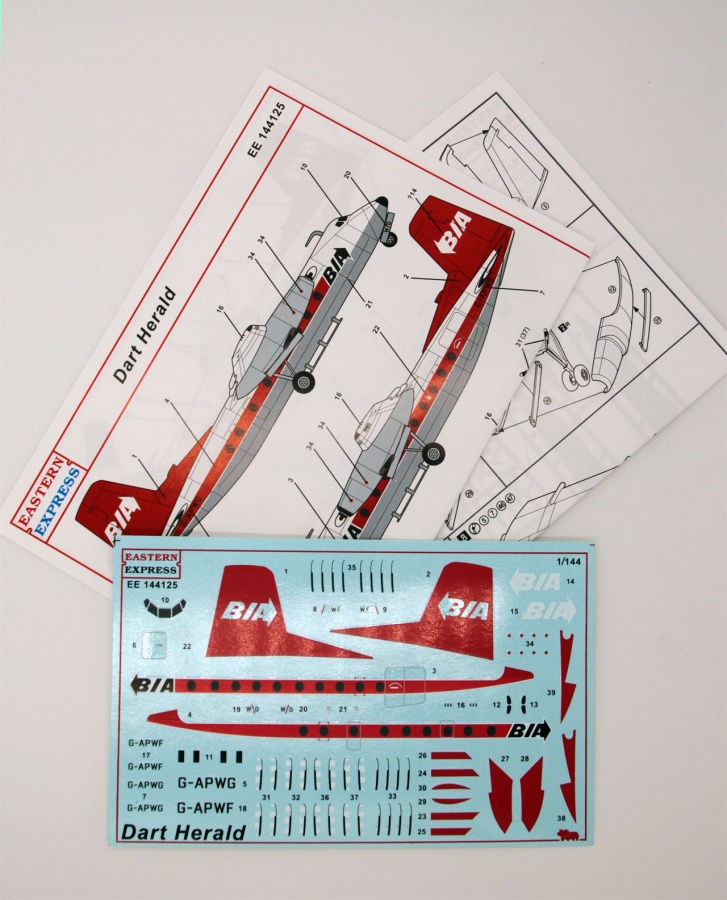 ЕЕ144125 Пас. самолет Dart Herald BIA