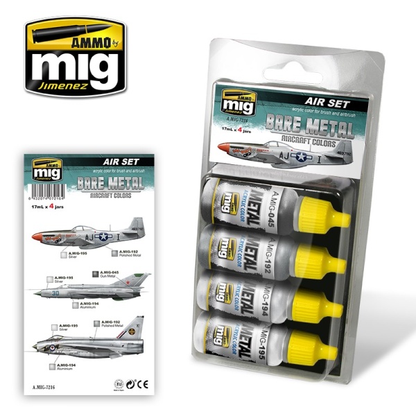 AMIG7216 BARE METAL AIRCRAFT COLORS AMIG7216 BARE METAL AIRCRAFT COLORS