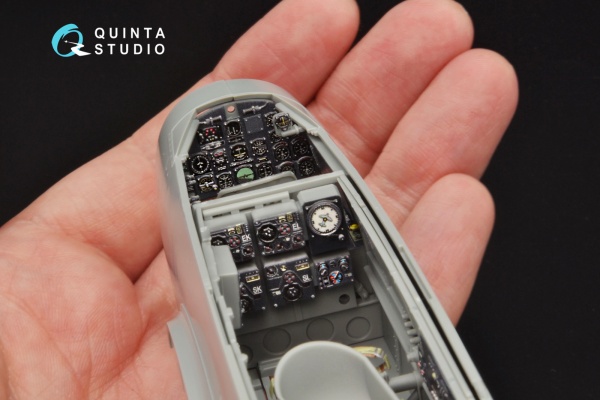 QD32063 3D Декаль интерьера кабины Bf 110C/D (Dragon)