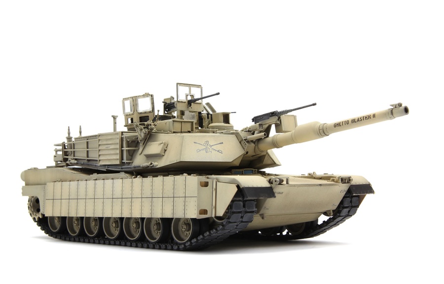 TS-026 1/35 U.S. MAIN BATTLE TANK M1A2 SEP ABRAMS TUSK I/TUSK II