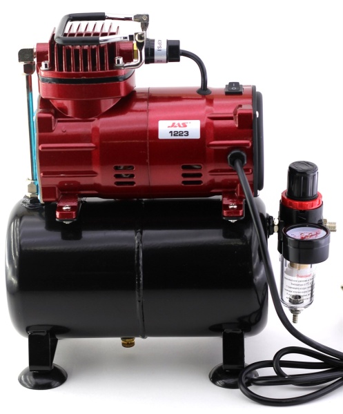 1223 Компрессор 1223, с регулятором давления, автоматика, ресивер