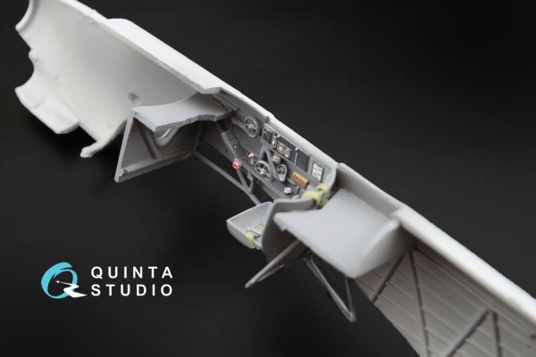 QD48004 3D Декаль интерьера кабины Як-1Б (для любых моделей) (перевыпуск QD48004-Pro)