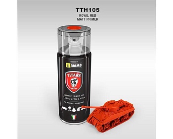 TTH105 TITANS HOBBY: ROYAL RED MATT PRIMER TTH105 TITANS HOBBY: ROYAL RED MATT PRIMER