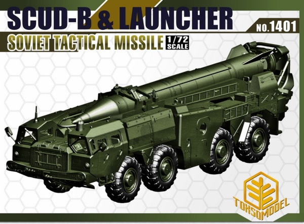 1401 1/72 USSR Scud-B Louncher SOVIET TACTICAL MISSILE