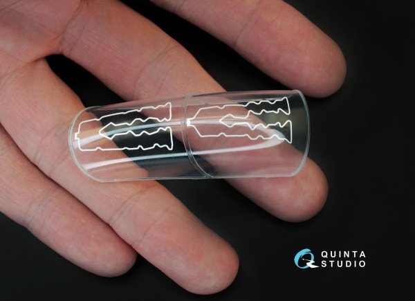 QD48007 3D Декаль интерьера кабины Як-130  (для модели Звезда) (перевыпуск QD48007-Pro)