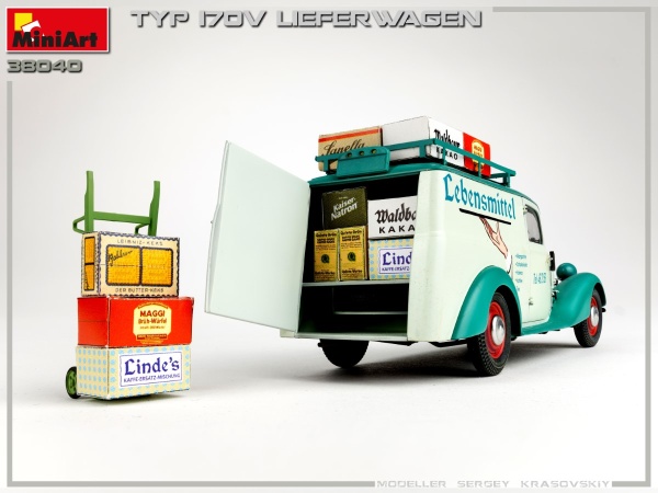 MA38040 Автомобиль Typ 170V Lieferwagen