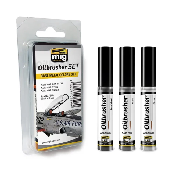 AMIG7508 BARE METAL COLORS SET AMIG7508 BARE METAL COLORS SET