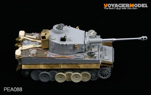 PEA088 Photo Etched set for 1/35 Demeged  Road wheels for Tiger I early version  (For DRAGON)