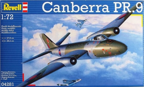 04281 1/72 BAC Canberra PR.9