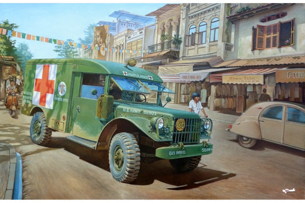ROD811 M43 ¾ ton 4x4 Ambulance truck