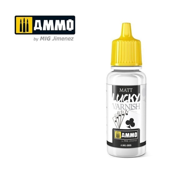 AMIG2056 SATIN LUCKY VARNISH (17 ML SIZE) AMIG2056 SATIN LUCKY VARNISH (17 ML SIZE)