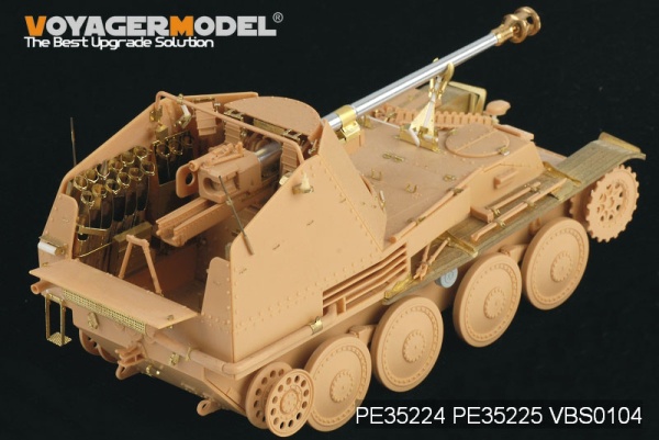 PE35224 1/35 WWII German Marder III M Basic (For TAMIYA 35255)