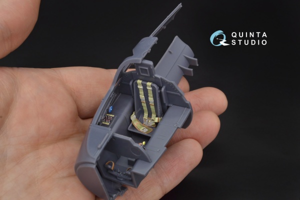 QD32017 3D Декаль интерьера кабины Me 163B (Meng)