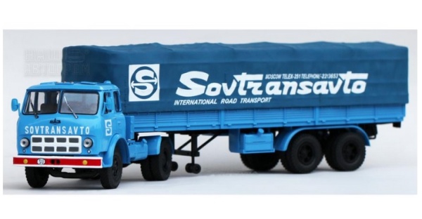 Н785 МАЗ-504В-5205(А) голубой Н785 МАЗ-504В-5205(А) голубой