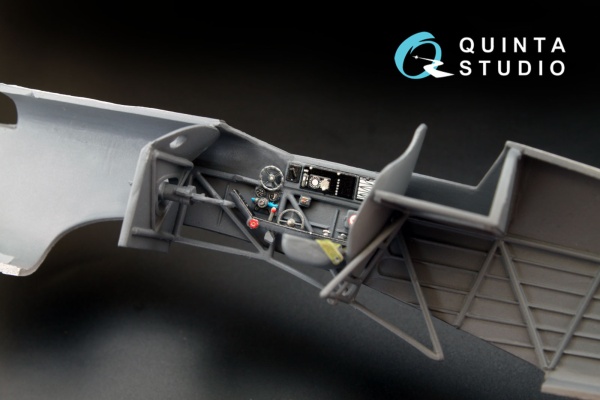 QD48003 3D Декаль интерьера кабины Як-1 (средние серии) (для любых моделей) (перевыпуск QD48003-Pro)