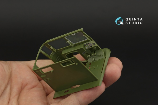 QD35048 1/35 3D Декаль интерьера кабины СТЗ-5 (Звезда)