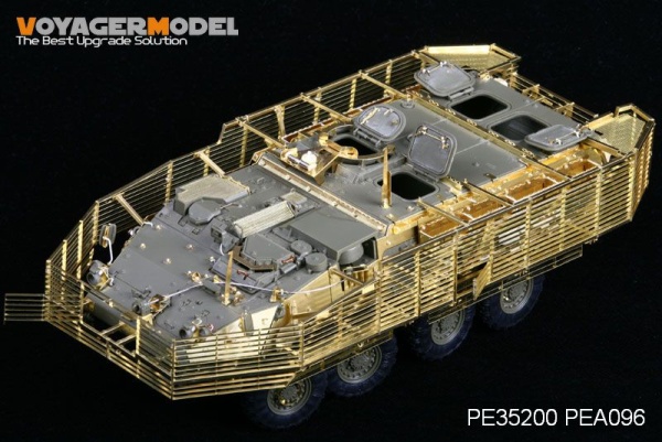 PE35200 1/35 Stryker M1126 w/Slat Armor (For AFV35126) (include Slat Armor, Space Armor, Suspension 