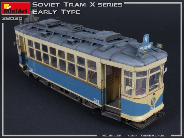 MA38020 1/35 Советский Трамвай "Х"-серии. Ранний Тип