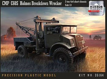 MM35164 1/35 CMP C60S Holmes Breakdown Wrecker 3 ton 4x4 short chassis Cab 13
