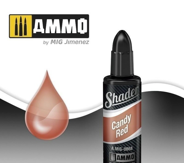 AMIG0868 CANDY RED SHADER AMIG0868 CANDY RED SHADER