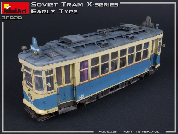 MA38020 1/35 Советский Трамвай "Х"-серии. Ранний Тип