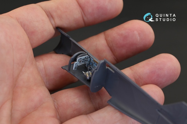 QD72010 1/72 3D Декаль интерьера кабины Ла-5 (для модели ClearProp)