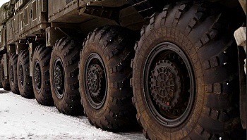 ММ35005 Колеса с покрышкой ВИ-178 Тополь-М (Трубач), с просадкой