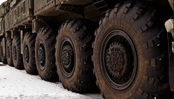 ММ35005 Колеса с покрышкой ВИ-178 Тополь-М (Трубач), с просадкой