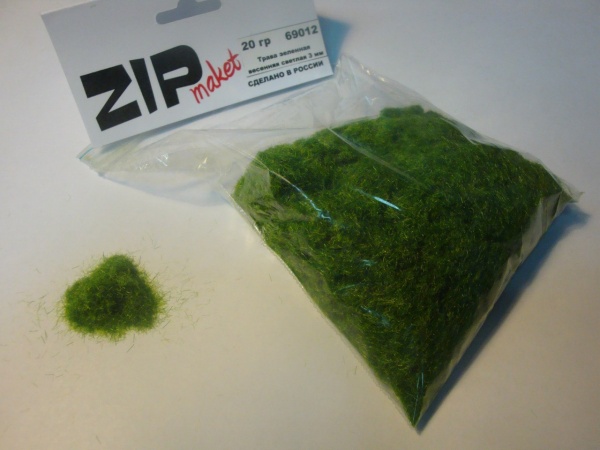 69012 Трава зеленная весенняя светлая 3 мм 69012 Трава зеленная весенняя светлая 3 мм