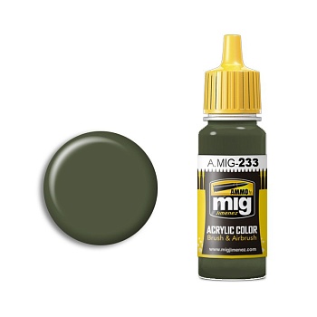 AMIG0233 Ammo Mig RLM 71 DUNKELGRÜN AMIG0233 Ammo Mig RLM 71 DUNKELGRÜN