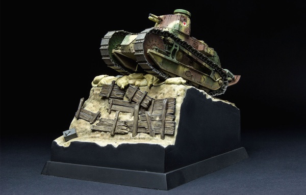 TS-011 1/35 French FT-17 Light Tank (Riveted Turret)