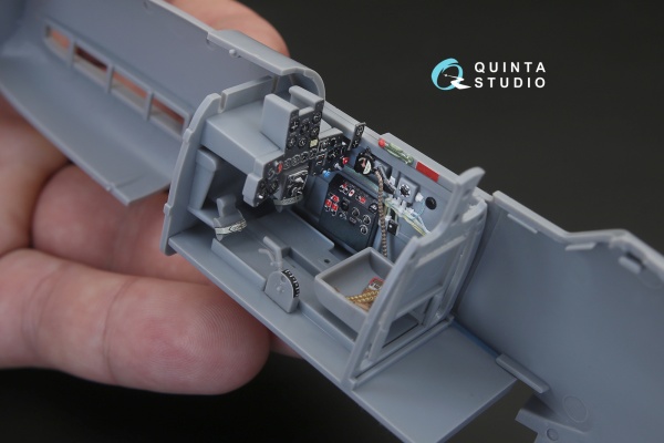 QD32066 1/32 3D Декаль интерьера кабины Ki-61-I (для модели Hasegawa)