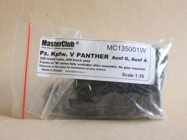 MC135001W 1/35 Траки для Pz.Kpfw.V Panther Ausf.A / G