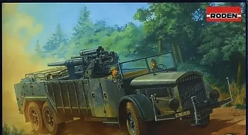ROD727 1/72 Sd.Kfz. Vomag on the 8,8 cm Flak