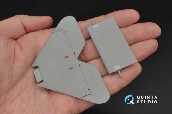 QD32050 1/32 3D Декаль интерьера кабины Fokker Dr.1 (для модели Meng)